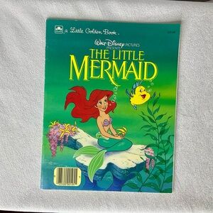 Little Golden Book The Little Mermaid Paperback 1989